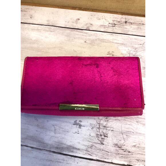 Gaofan Women's Pink Leather Satchel Bag - Picture 1 of 5